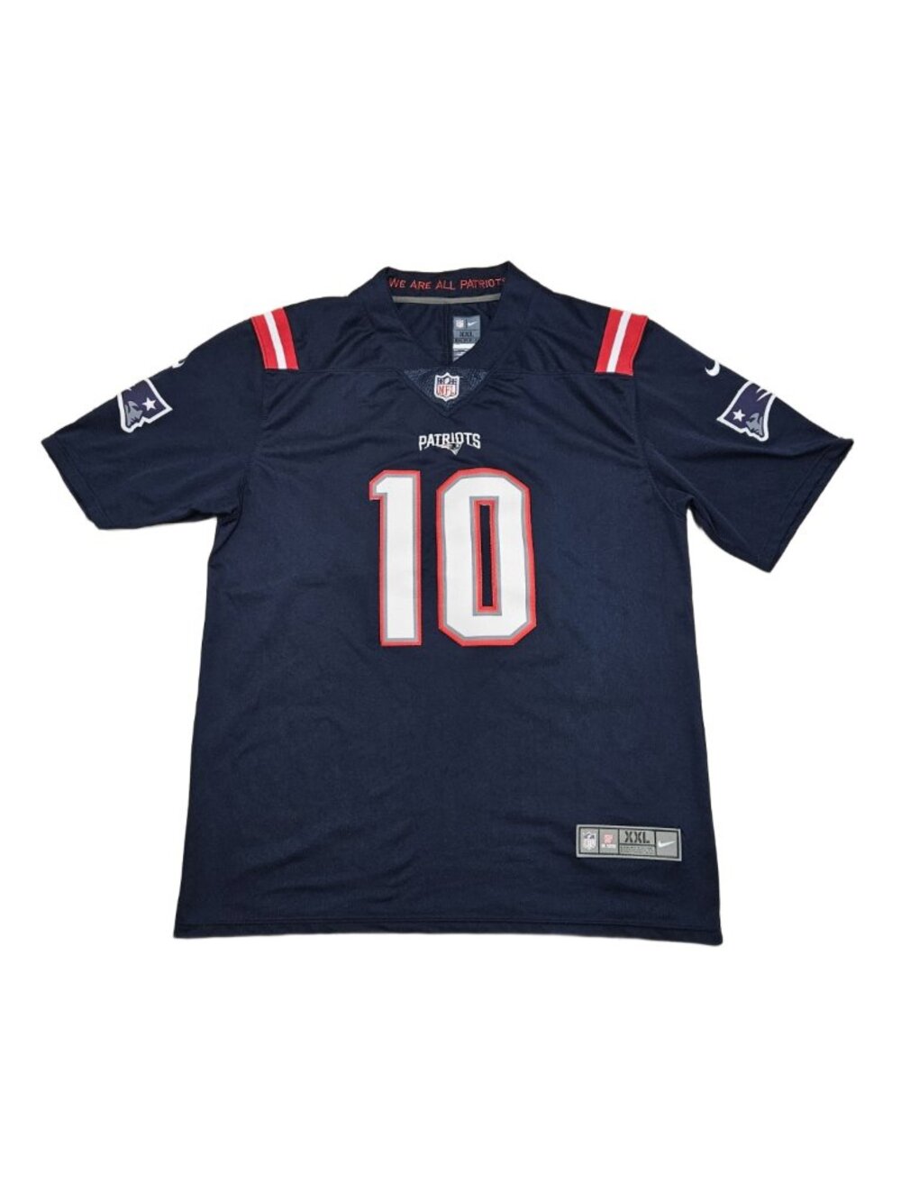 Nike Patriots Mac Jones #10 NFL Jersey Men's XXL